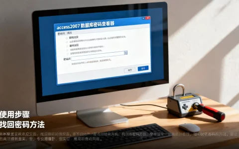 access2007数据库密码查看器怎么用，怎么找回密码