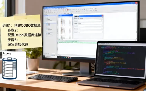 Delphi如何连接Access数据库，具体步骤是什么？