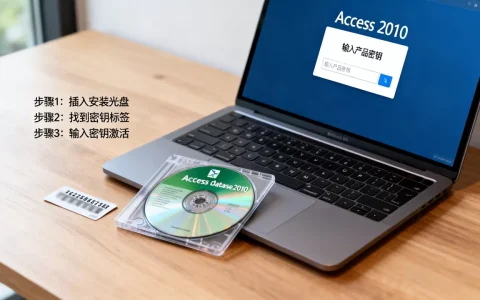Access数据库2010密钥如何激活？，产品密钥在哪？