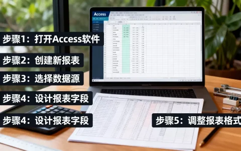 如何用access快速制作报表？,操作步骤有哪些？