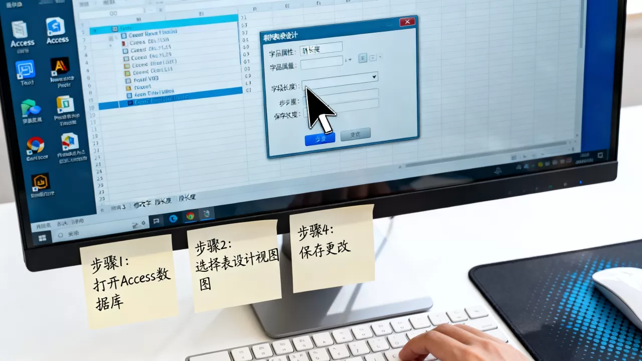 如何修改Access数据库字段长度,具体步骤有哪些? 如何修改Access数据库字段长度,具体步骤有哪些?