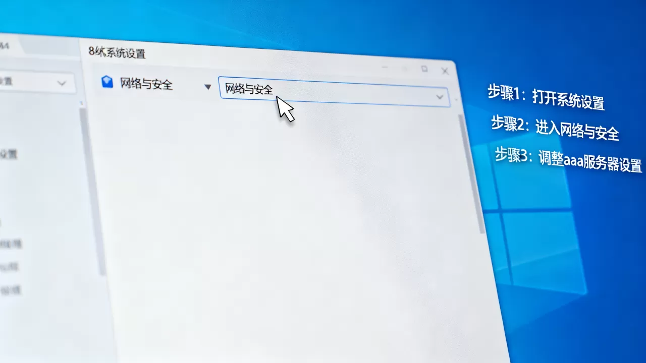 如何通过系统设置彻底解决aaa服务器不能跳过的问题, 怎么办