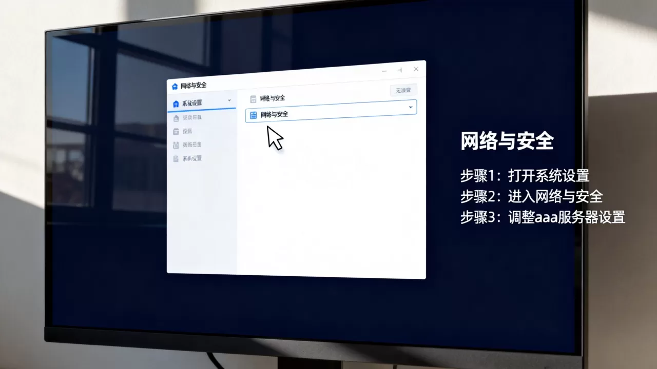 如何通过系统设置彻底解决aaa服务器不能跳过的问题, 怎么办