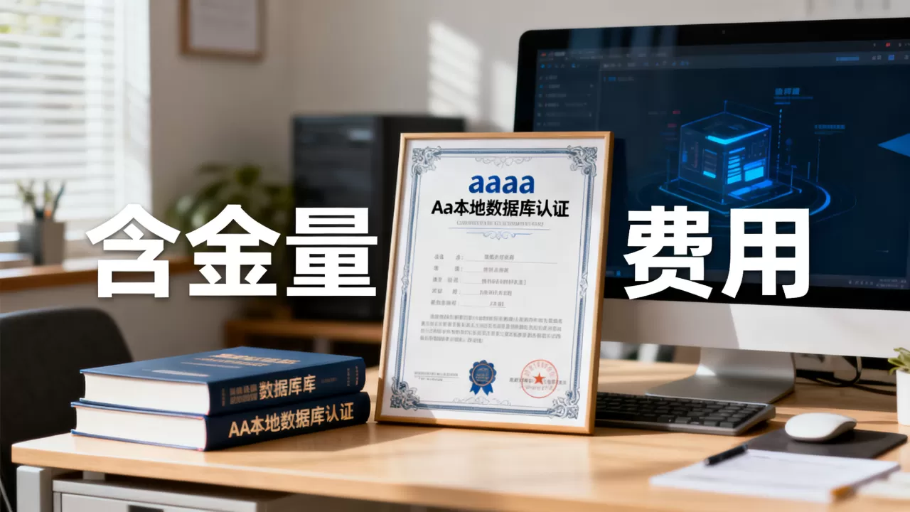 aaa本地数据库认证含金量高吗，多少钱？