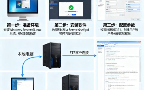 如何构建和管理FTP服务器，FTP服务器搭建步骤是什么