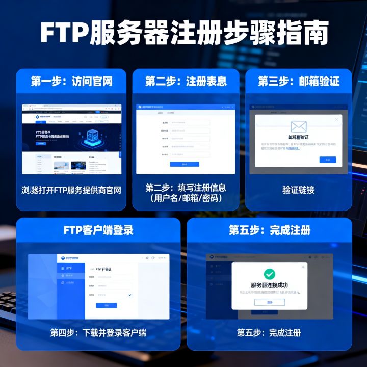 FTP服务器注册步骤是什么?FTP服务器怎么注册 FTP服务器注册步骤是什么?FTP服务器怎么注册