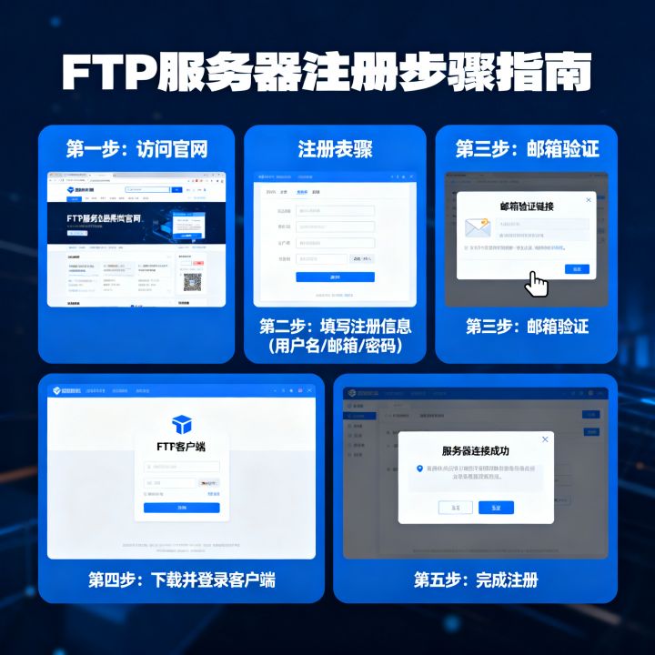 FTP服务器注册步骤是什么?FTP服务器怎么注册 FTP服务器注册步骤是什么?FTP服务器怎么注册