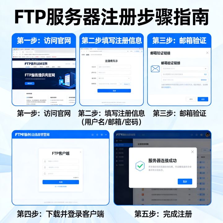 FTP服务器注册步骤是什么?FTP服务器怎么注册 FTP服务器注册步骤是什么?FTP服务器怎么注册