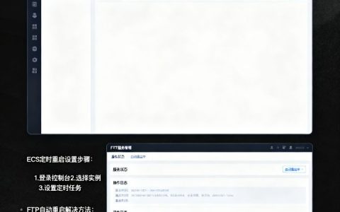 FTP服务自动重启怎么办，ECS云服务器定时重启如何设置？