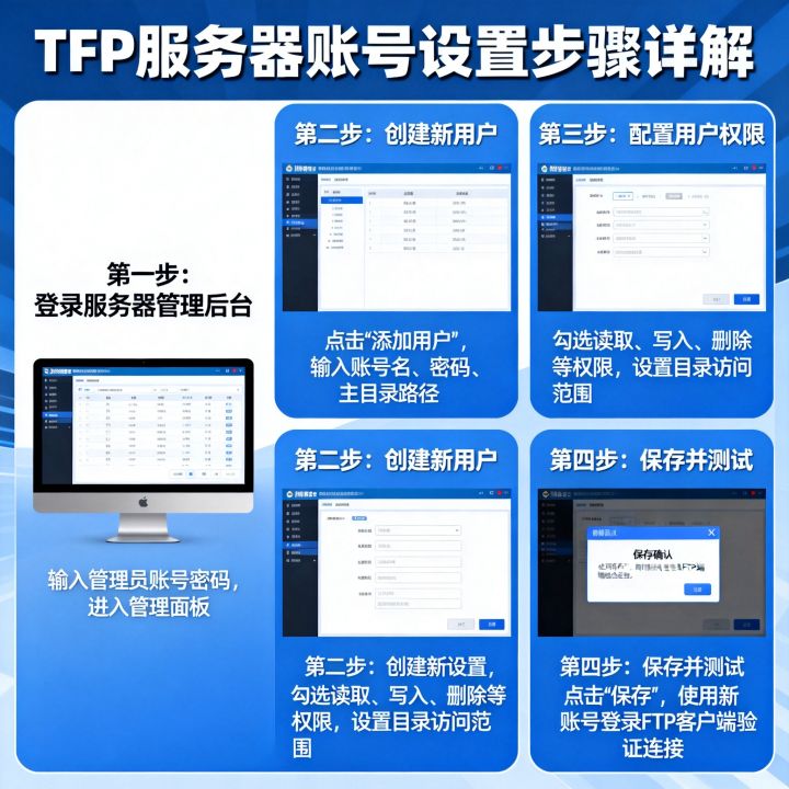 FTP服务器账号怎么设置?FTP账号设置步骤详解 FTP服务器账号怎么设置?FTP账号设置步骤详解