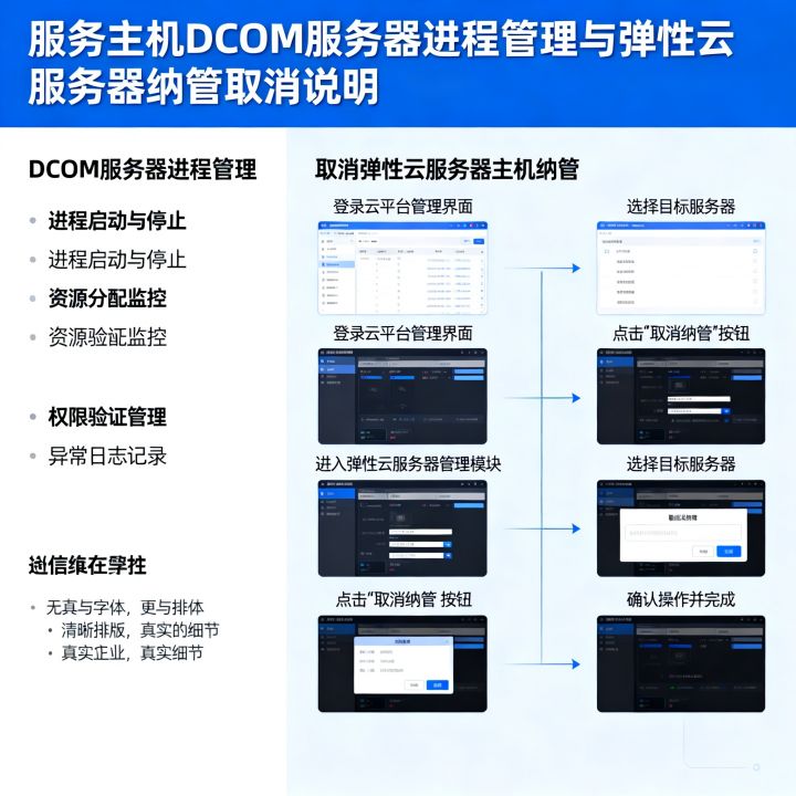 服务主机dcom服务器进程管什么_取消弹性云服务器主机纳管 服务主机dcom服务器进程管什么_取消弹性云服务器主机纳管