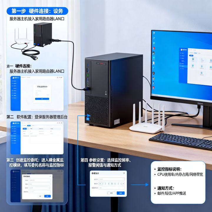 服务器主机用于家用网络如何创建裸金属监控委托?怎么设置? 服务器主机用于家用网络如何创建裸金属监控委托?怎么设置?