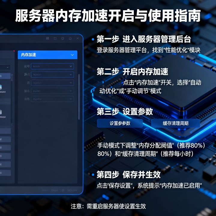 服务器内存加速如何开启和使用?,服务器内存加速设置方法 服务器内存加速如何开启和使用?,服务器内存加速设置方法