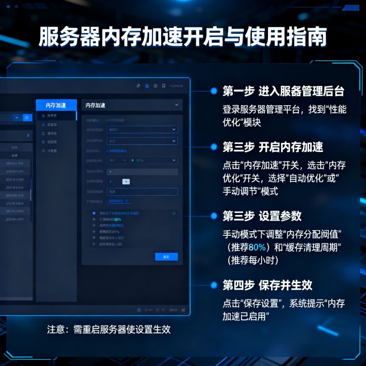 服务器内存加速如何开启和使用?,服务器内存加速设置方法 服务器内存加速如何开启和使用?,服务器内存加速设置方法