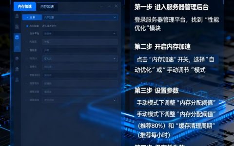 服务器内存加速如何开启和使用？，服务器内存加速设置方法