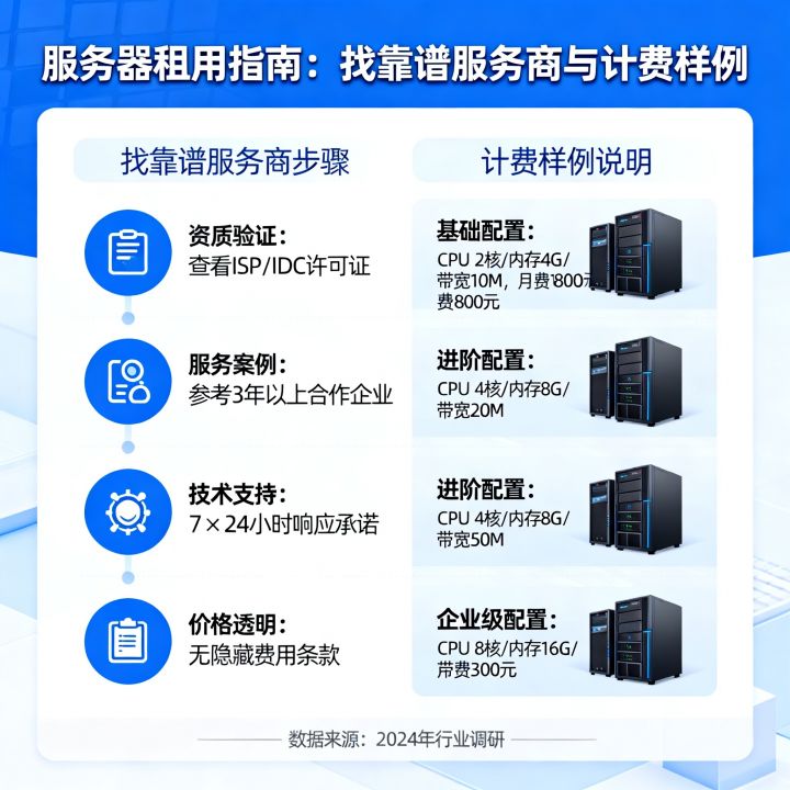 服务器租用怎么找靠谱服务商?,服务器租用计费样例怎么算 服务器租用怎么找靠谱服务商?,服务器租用计费样例怎么算