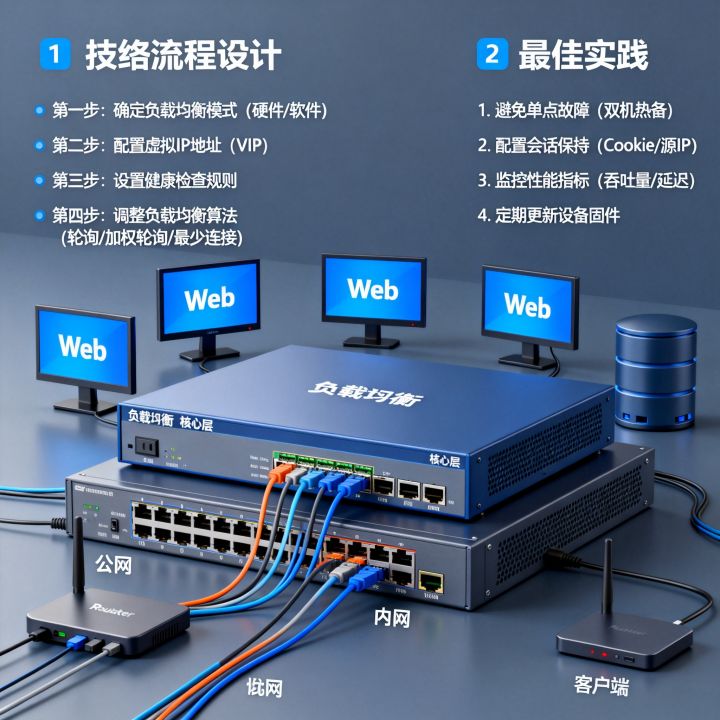 负载均衡设备如何部署网络架构？，负载均衡配置有哪些最佳实践方法