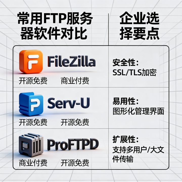 FTP服务器软件哪个好用?如何选择适合企业的方案 FTP服务器软件哪个好用?如何选择适合企业的方案