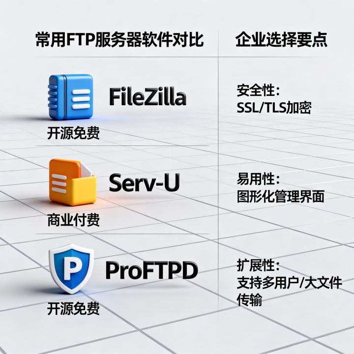 FTP服务器软件哪个好用?如何选择适合企业的方案 FTP服务器软件哪个好用?如何选择适合企业的方案