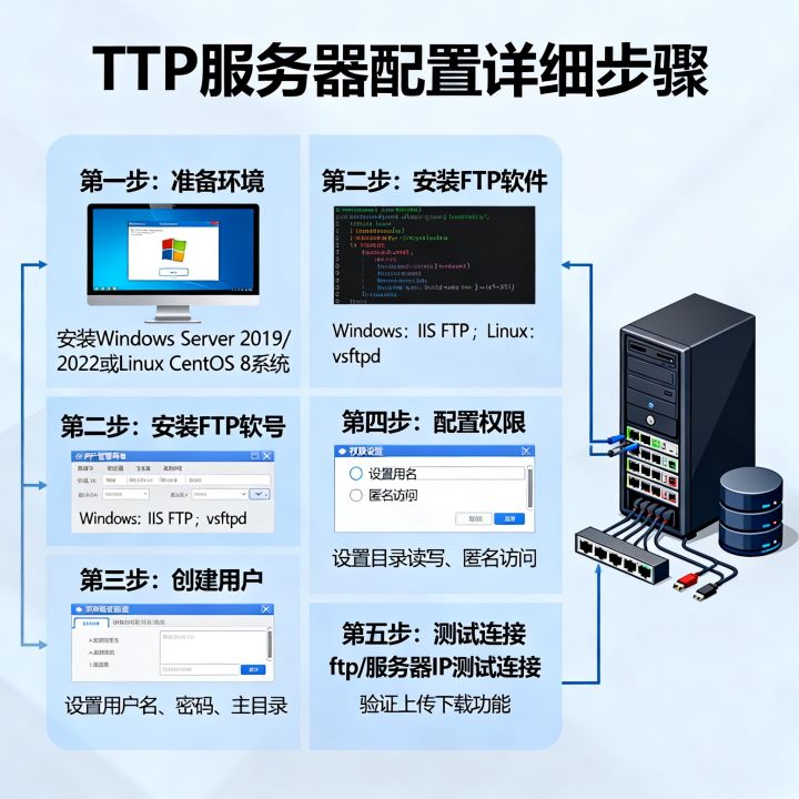 如何配置FTP服务器？FTP服务器配置详细步骤是什么