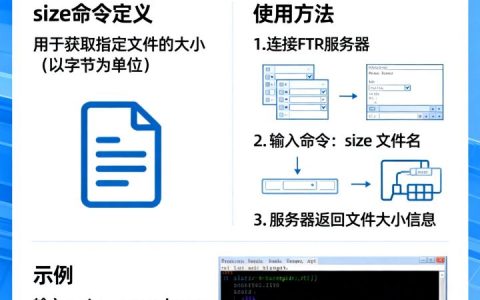 FTP服务器size命令是什么？，FTP size命令怎么用