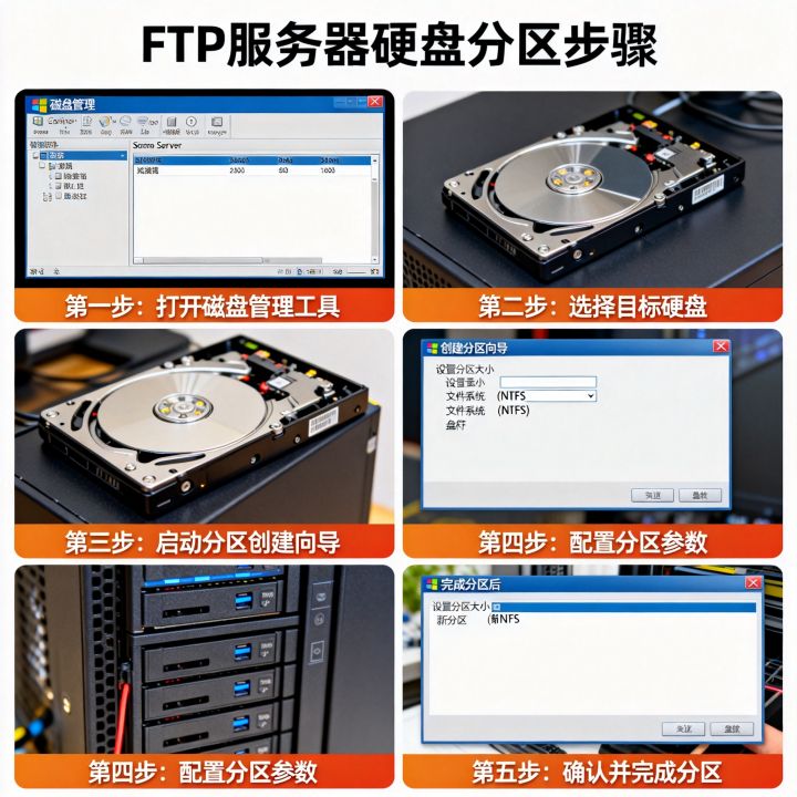 ftp如何分区服务器硬盘,ftp服务器硬盘分区怎么做? ftp如何分区服务器硬盘,ftp服务器硬盘分区怎么做?