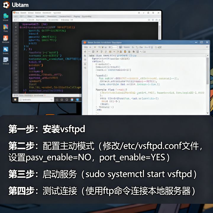 FTP服务器主动模式怎么设置,Ubuntu快速构建FTP站点 FTP服务器主动模式怎么设置,Ubuntu快速构建FTP站点