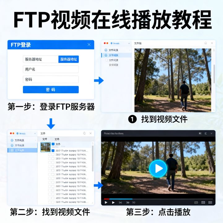 如何在ftp服务器上在线浏览视频?ftp视频在线播放教程 如何在ftp服务器上在线浏览视频?ftp视频在线播放教程