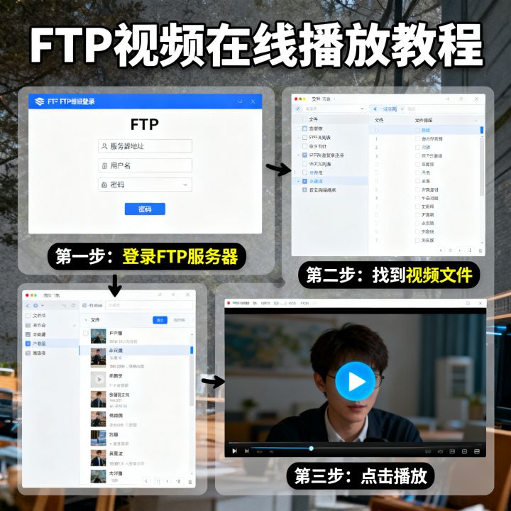如何在ftp服务器上在线浏览视频?ftp视频在线播放教程 如何在ftp服务器上在线浏览视频?ftp视频在线播放教程