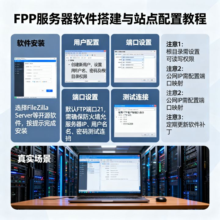 ftp服务器软件怎么搭建,怎么搭建FTP站点的详细步骤和注意事项 ftp服务器软件怎么搭建,怎么搭建FTP站点的详细步骤和注意事项