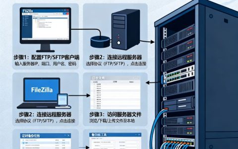 如何访问远程FTP服务器上的文件，远程备份日志至FTP/SFTP服务器怎么设置？