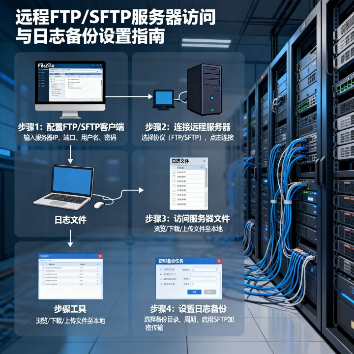 如何访问远程FTP服务器上的文件,远程备份日志至FTP/SFTP服务器怎么设置? 如何访问远程FTP服务器上的文件,远程备份日志至FTP/SFTP服务器怎么设置?
