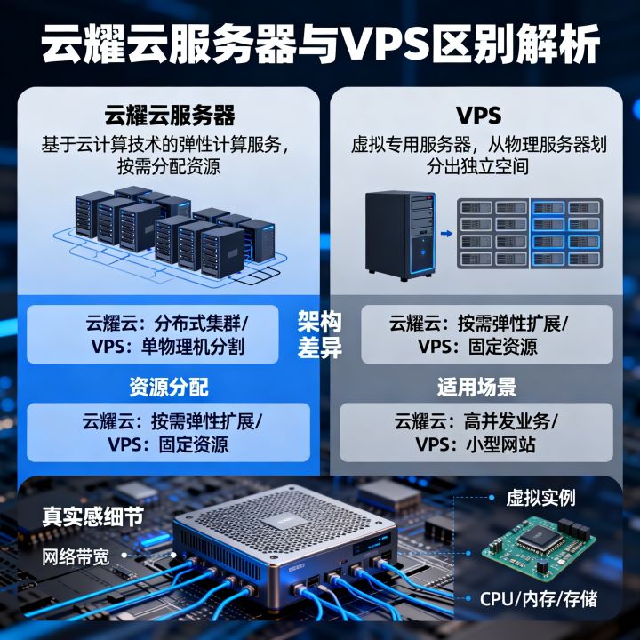 什么是云耀云服务器?,服务器虚拟主机VPS有什么区别 什么是云耀云服务器?,服务器虚拟主机VPS有什么区别