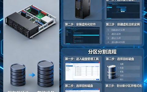 服务器怎么分割多个虚拟主机，分割分区怎么做？
